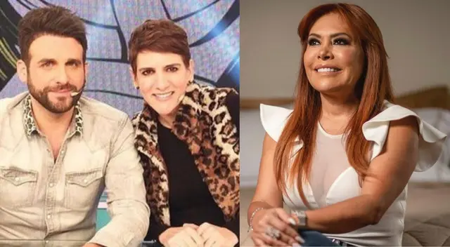 Rodrigo González y Gigi Mitre comentaron sobre la respuesta de Magaly Medina a sus críticas por sus compras