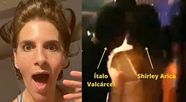 Gigi Mitre comenta sobre el ampay de Ítalo Valcárcel y Shirley Arica