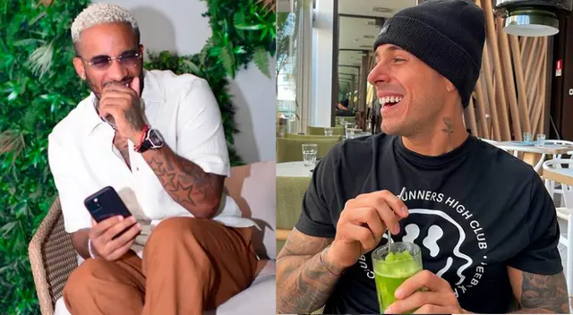 El chico reality Hugo García tuvo una amena charla con Jefferson Farfán y Yaco Eskenazi.