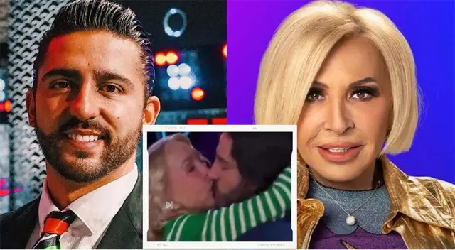 Laura Bozzo se besó con personaje mexicano.