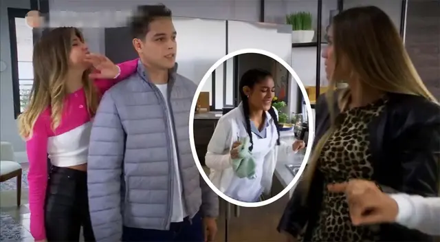 Los Montalván y Yuli bailaron juntos.