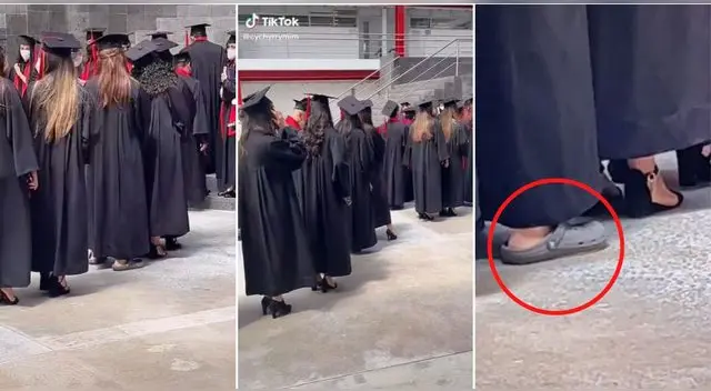 La escena se  volvió viral en TikTok llegando al millón de reproducciones y cientos de comentarios.