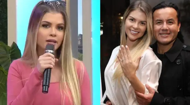 Brunella Horna revela las razones por las que no porta su anillo de compromiso.