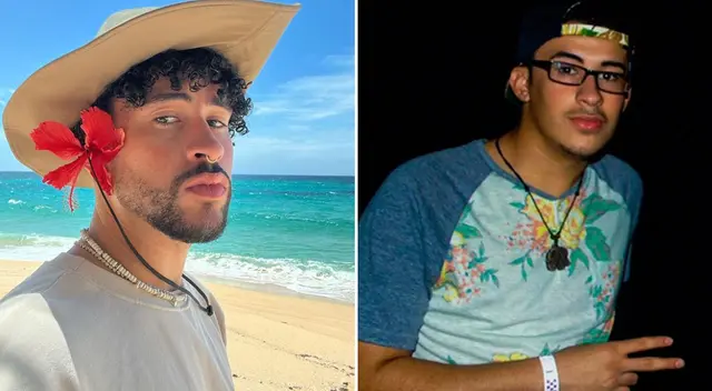 Bad Bunny cuando pertenecía al coro de la iglesia.