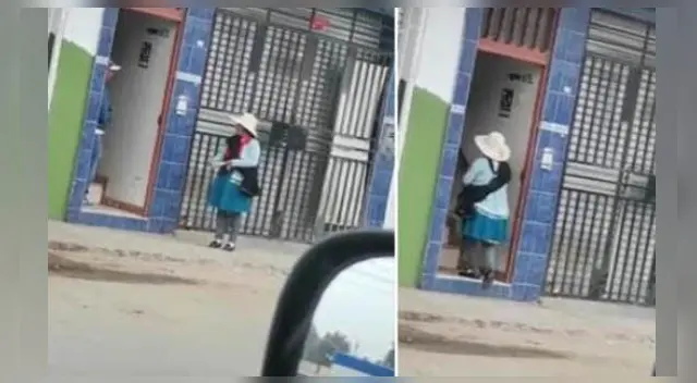 La escena se ha vuelto viral en las redes.