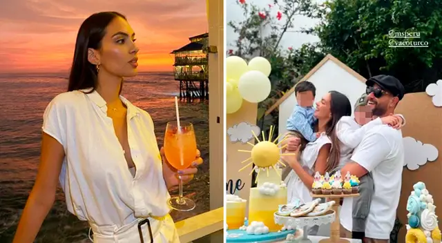 Natalie Vértiz compartió detalles del cumpleaños de su hijo.