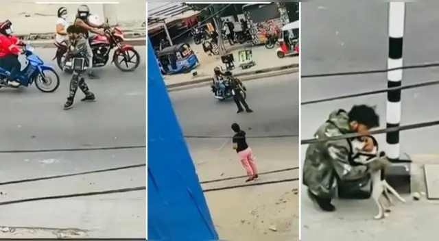 La escena se volvió viral en la popular plataforma de videos alcanzando más del millón de vistas.