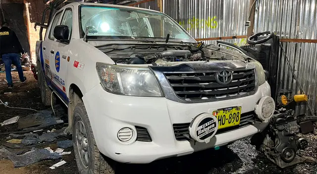 Vehículos en proceso de desmantelación