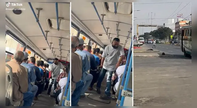 El video no tardó en volverse viral en las redes sociales.