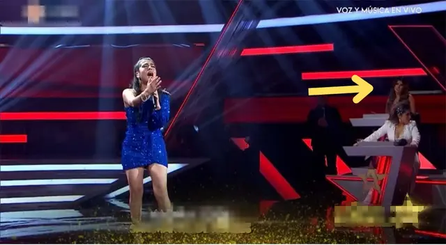 Yahaira Plasencia asombrada con talento de joven.