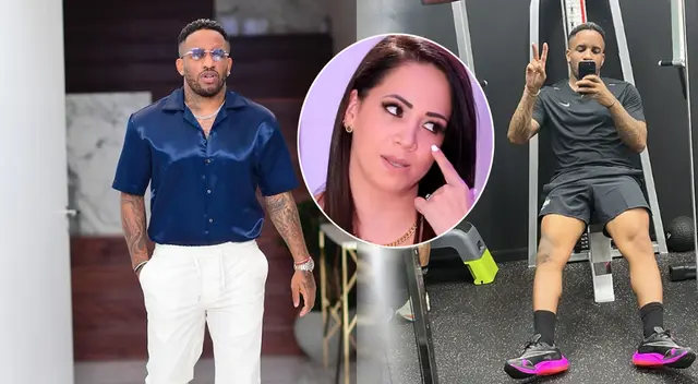 Jefferson Farfán no hace caso a presuntas indirectas de Melissa Klug.