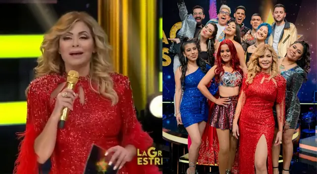 Gisela Valcárcel y su equipo de participantes de 'La Gran Estrella' Gisela Valcárcel y su equipo de participantes de 'La Gran Estrella'