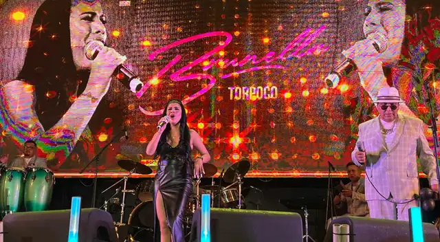 Brunella Torpoco regresó a los escenarios peruanos el fin de semana.