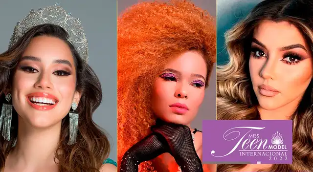 Conoce quiénes son las participantes al Miss Teen Internacional 2022.