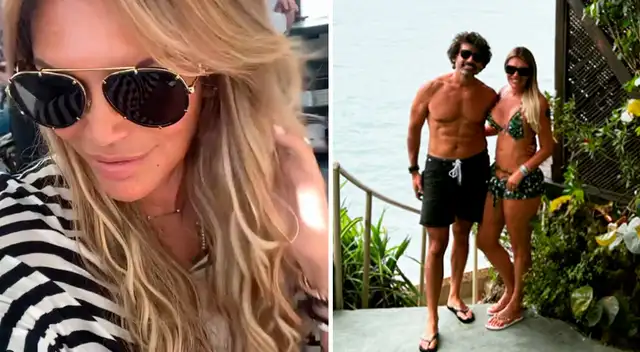 Jessica Newton disfruta de unas exclusivas vacaciones.