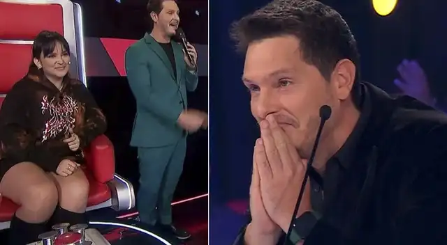 Cristian Rivero y su reacción con Daniela Darcourt.