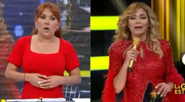 Magaly Medina también se vistió de rojo