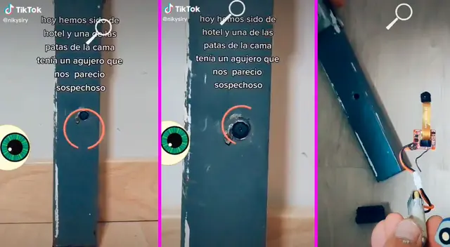 La pareja no podía creer lo que estaba pasando y reclamaron en recepción.