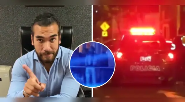 Álvaro Paz de la Barra estuvo solo en discoteca.