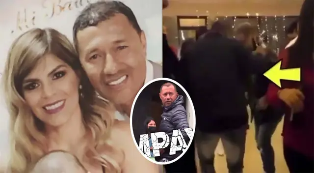 Chorri Palacios es captado pasándola de lo lindo con su esposa.