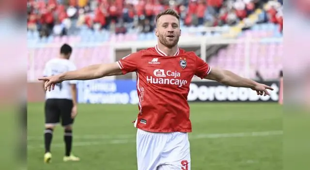 Danilo Carando es el segundo goleador de la temporada en la Liga 1.