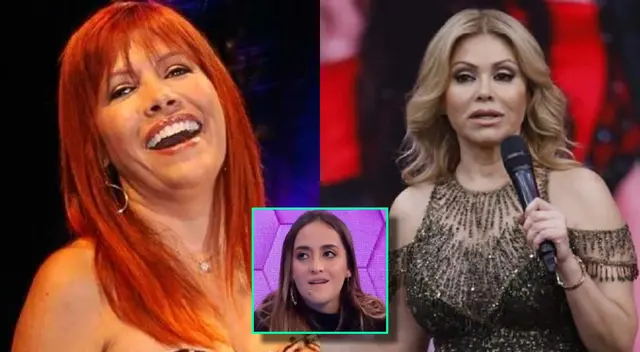 Magaly Medina no pudo con su genio al trolear a Gisela Valcárcel.