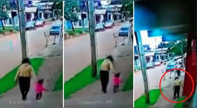 Las imágenes han causado preocupación en los familiares de la menor pues esto es consecutivo.