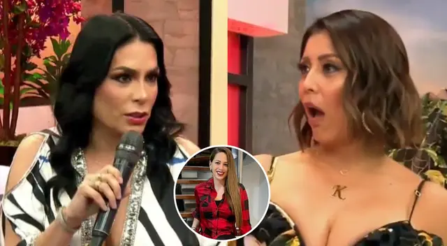 Evelyn Vela chotea EN VIVO a Karla Tarazona y prefiere a su pinky Melissa Klug