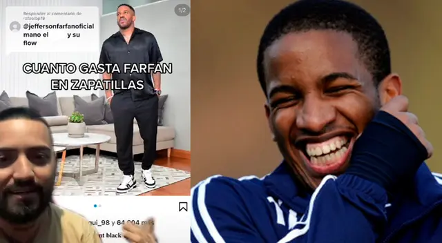 Jefferson Farfán y sus lujosas zapatillas.