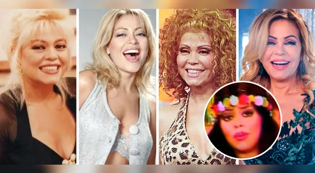 El antes y despues de Gisela Valcárcel en la televisión peruana
