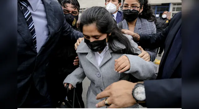 Yenifer Paredes se entregó a la fiscalía