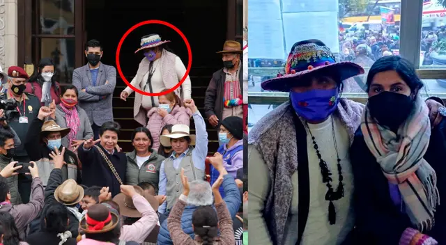 Mujer que acompañó a Yenifer Paredes a la Fiscalía estuvo en Palacio horas antes Mujer que acompañó a Yenifer Paredes a la Fiscalía estuvo en Palacio horas antes