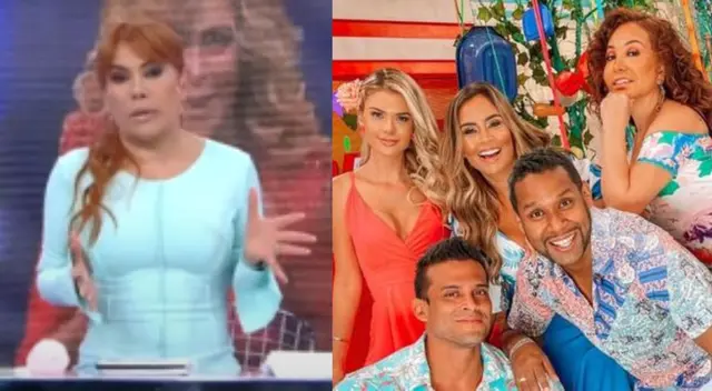 Magaly Medina se burla de cómo 'América Hoy' presenta a sus artistas Magaly Medina se burla de cómo 'América Hoy' presenta a sus artistas