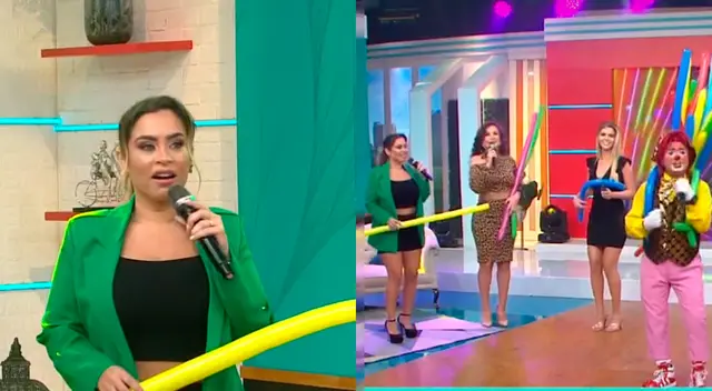 Ethel Pozo fue sorprendida con 'Hora loca' como adelanto a su matrimonio.