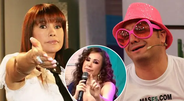 Kurt Villavicencio parcha a Janet Barboza con comentario a Magaly Medina. Kurt Villavicencio parcha a Janet Barboza con comentario a Magaly Medina.