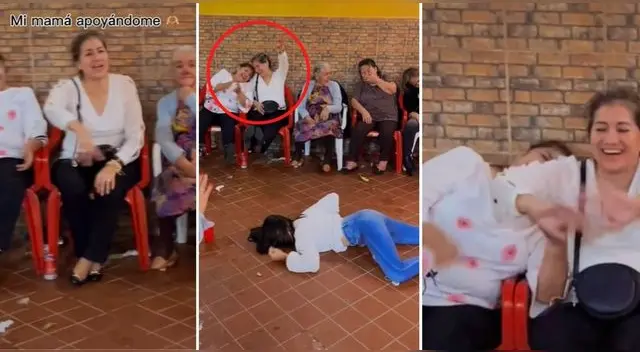 La particular escena de la mujer aplaudiendo a su hija se ha vuelto viral en la popular plataforma.