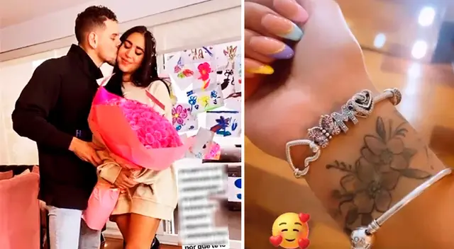 Anthony Aranda sorprendió a Melissa Paredes.