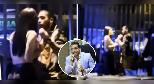 Álvaro Paz de la Barra y Andrea Cifuentes fueron captados muy pegaditos en disco.