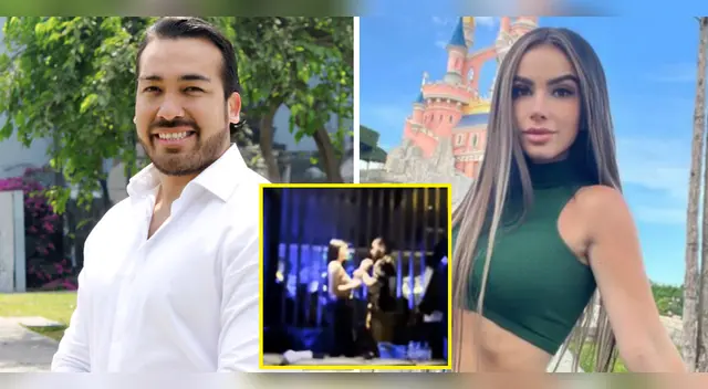 Jamila Dahabreh le dice adiós a Álvaro Paz de la Barra tras verlo con otra mujer. Jamila Dahabreh le dice adiós a Álvaro Paz de la Barra tras verlo con otra mujer.