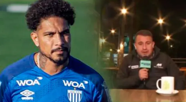 Paolo Guerrero no tuvo un buen gesto con el periodista David Chávez. Paolo Guerrero no tuvo un buen gesto con el periodista David Chávez.