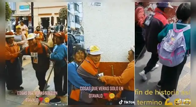 La escena se ha vuelto viral en las redes sociales. La escena se ha vuelto viral en las redes sociales.