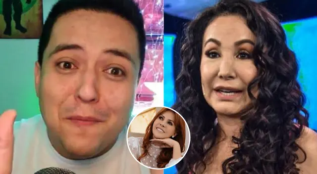 Samuel Suárez arremete contra Janet Barboza. Samuel Suárez arremete contra Janet Barboza.