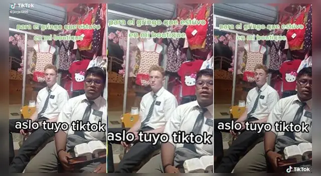 La escena se ha vuelto viral en las redes sociales.