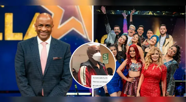 Sergio George en el aeropuerto antes de