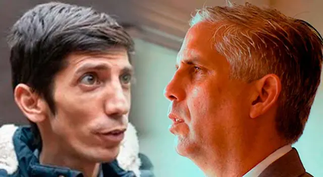 Granda y Rebagliati se sacaron chispas en pleno relato del partido.