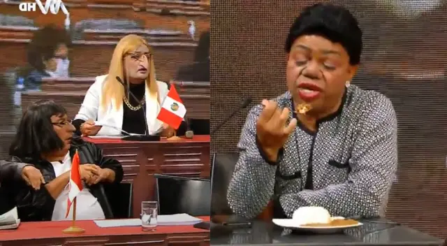 JB en ATV presenta imitación de María del Carmen e Isabel Cortez.