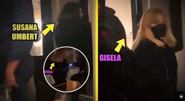 Gisela Valcárcel y Susana Umbert son captadas juntas. Gisela Valcárcel y Susana Umbert son captadas juntas.