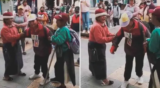 Las señoras se olvidaron de la presencia del público y vivieron un momento tenso. Las señoras se olvidaron de la presencia del público y vivieron un momento tenso.