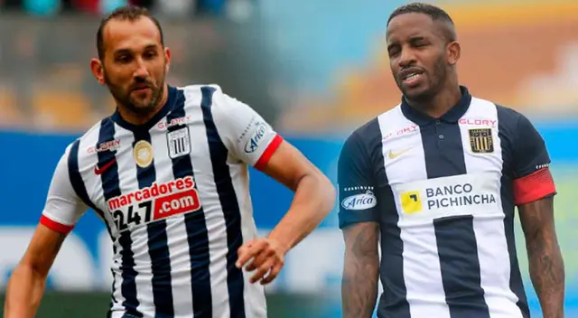 Hernán Barcos volvió a tocar el tema de la rencilla con Jefferson Farfán.