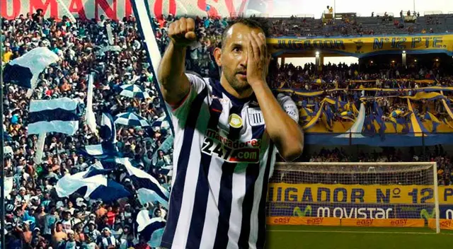 Hernán Barcos se sinceró y puso a Alianza Lima a la talla de Boca Juniors.